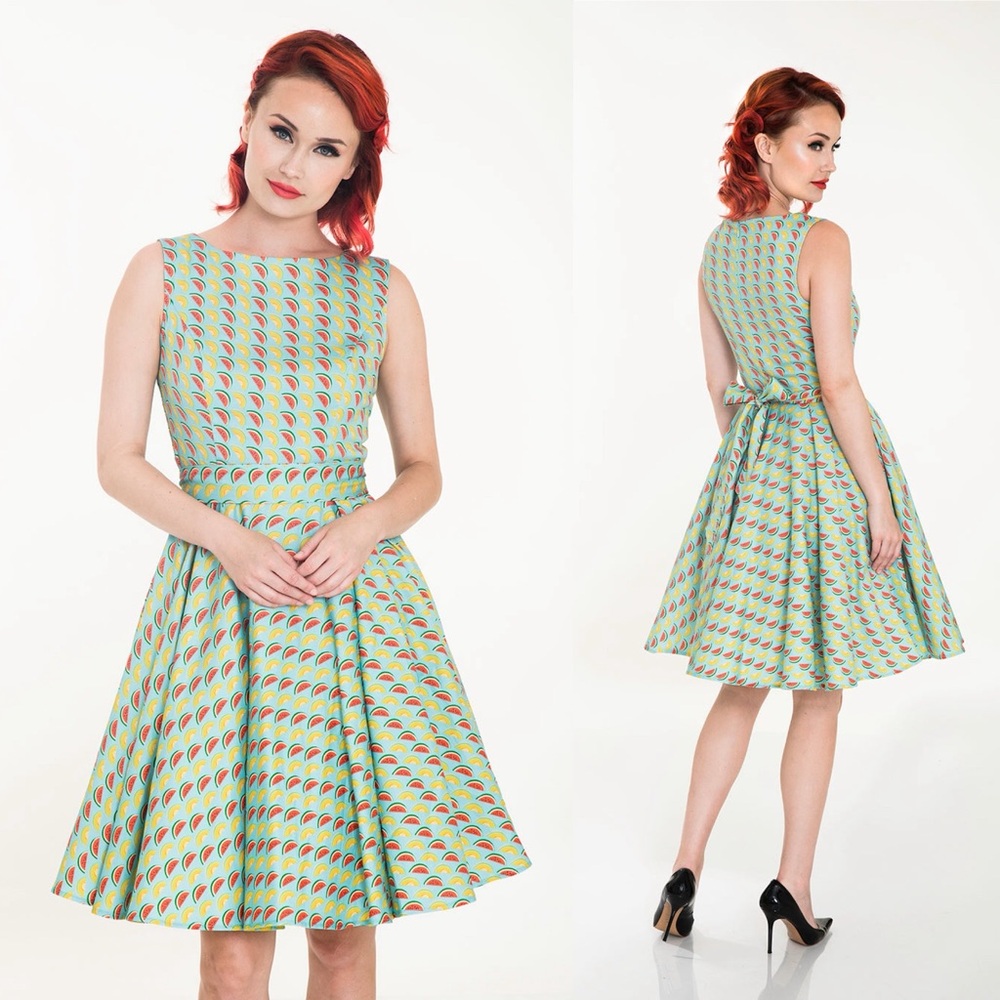 Miss Lulo Ruby Melons Dress